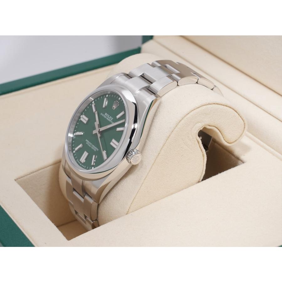 ロレックス オイスターパーペチュアル41 Ref.124300 SS グリーン文字盤 | オイスター パーペチュアル | 03