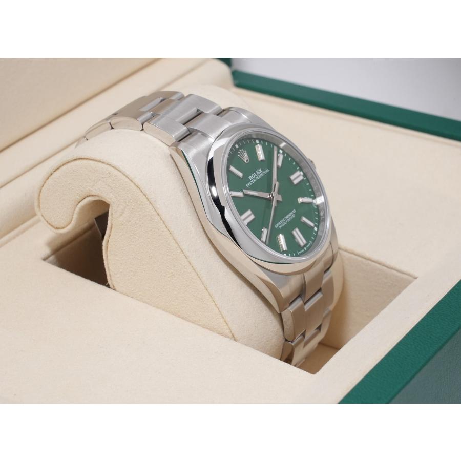 ロレックス オイスターパーペチュアル41 Ref.124300 SS グリーン文字盤 | オイスター パーペチュアル | 04