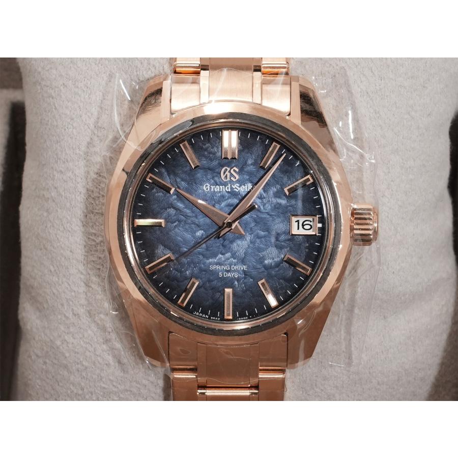 グランドセイコー ヘリテージコレクション スプリングドライブ 5Days リミテッドエディション Ref.SLGA032 18KPG ブルーグレー文字盤 | Grand Seiko | 01