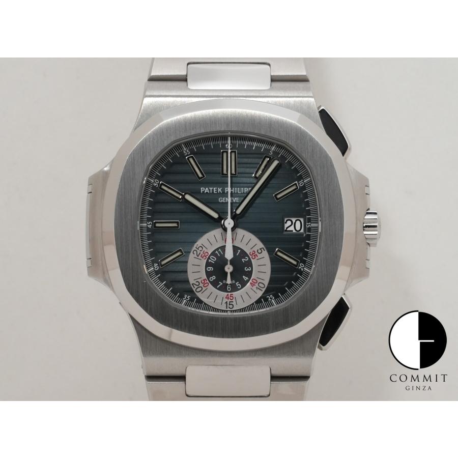 パテックフィリップ ノーチラス クロノグラフ Ref.5980/1A-001 SS ブルー文字盤 | ノーチラス