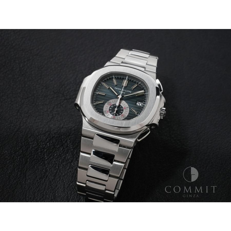 パテックフィリップ ノーチラス クロノグラフ Ref.5980/1A-001 SS ブルー文字盤 | ノーチラス | 10