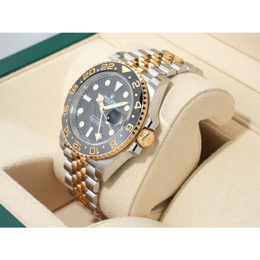 ロレックス GMTマスターII Ref.126713GRNR ステンレススチール/イエローゴールド ブラック文字盤 ジュビリーブレスレット | GMTマスター | 03
