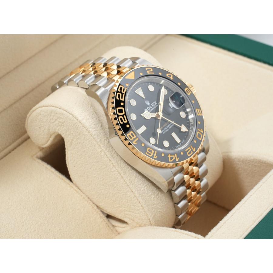 ロレックス GMTマスターII Ref.126713GRNR ステンレススチール/イエローゴールド ブラック文字盤 ジュビリーブレスレット | GMTマスター | 04