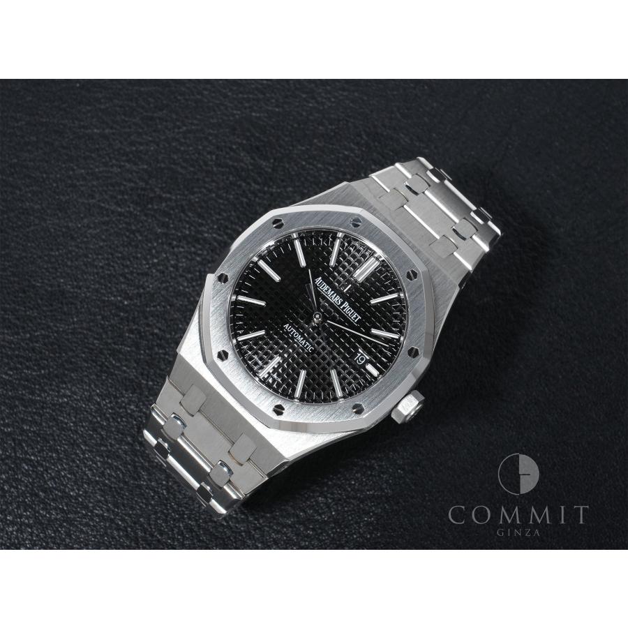 オーデマピゲ ロイヤルオーク Ref.15400ST.OO.1220ST.01 ステンレススチール ブラック文字盤 | ロイヤルオーク | 10