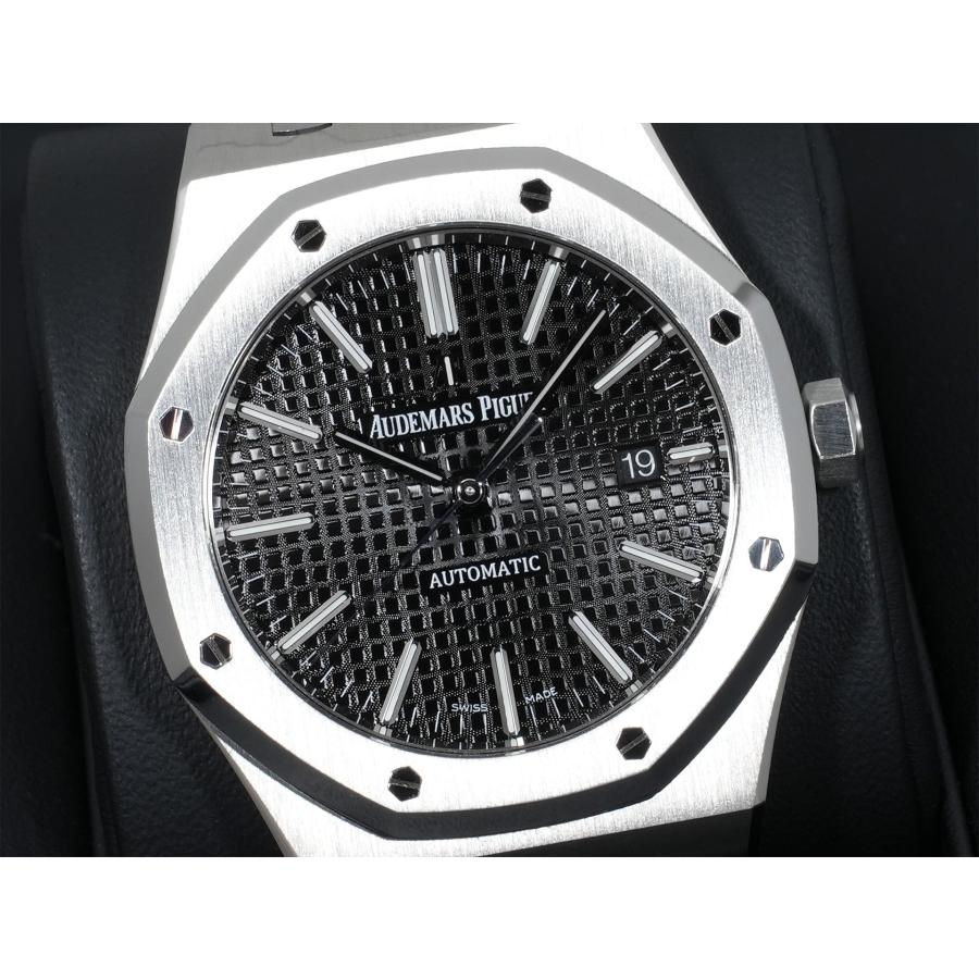 オーデマピゲ ロイヤルオーク Ref.15400ST.OO.1220ST.01 ステンレススチール ブラック文字盤 | ロイヤルオーク | 02