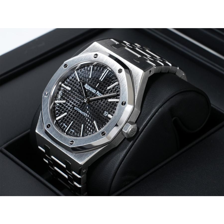 オーデマピゲ ロイヤルオーク Ref.15400ST.OO.1220ST.01 ステンレススチール ブラック文字盤 | ロイヤルオーク | 03