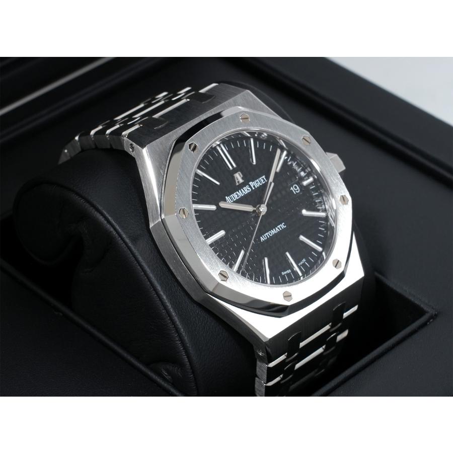 オーデマピゲ ロイヤルオーク Ref.15400ST.OO.1220ST.01 ステンレススチール ブラック文字盤 | ロイヤルオーク | 04