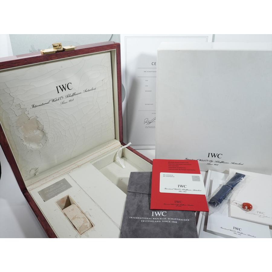 IWC ダ・ヴィンチ パーペチュアルカレンダー クロノグラフ ラトラパンテ Ref.3754 プラチナ ブルー文字盤 | IWC SCHAFFHAUSEN | 11