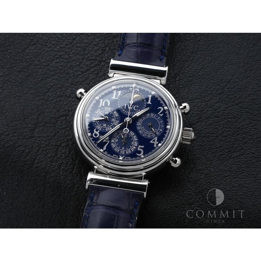 IWC ダ・ヴィンチ パーペチュアルカレンダー クロノグラフ ラトラパンテ Ref.3754 プラチナ ブルー文字盤 | IWC SCHAFFHAUSEN | 13