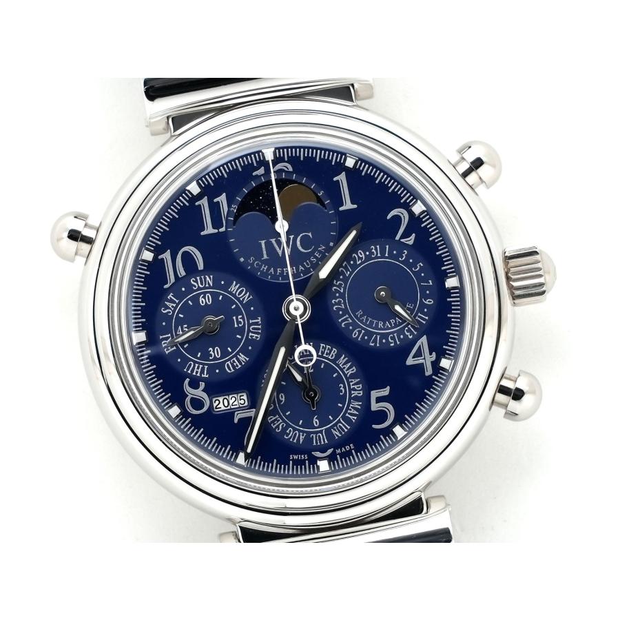 IWC ダ・ヴィンチ パーペチュアルカレンダー クロノグラフ ラトラパンテ Ref.3754 プラチナ ブルー文字盤 | IWC SCHAFFHAUSEN | 02