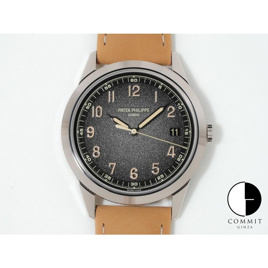 パテックフィリップ カラトラバ Ref.5226G-001 ホワイトゴールド ブラックグラデーションのテクスチャード ラック アントラサイト文字盤 | カラトラバ