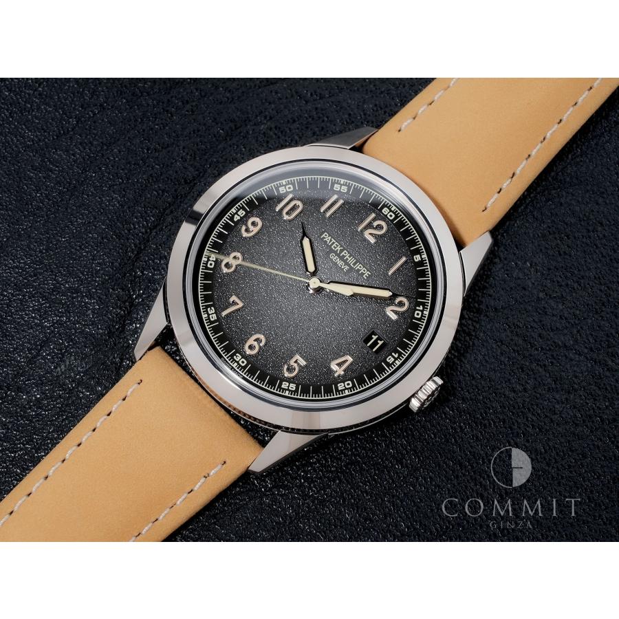 パテックフィリップ カラトラバ Ref.5226G-001 ホワイトゴールド ブラックグラデーションのテクスチャード ラック アントラサイト文字盤 | カラトラバ | 12