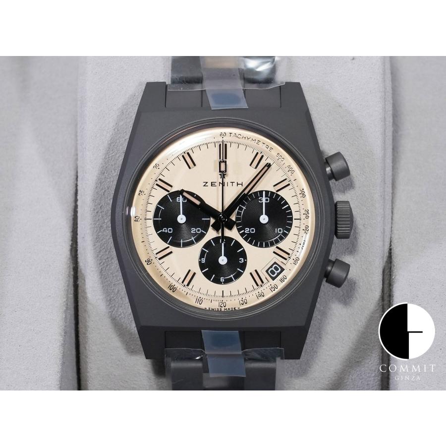 ゼニス クロノマスター リバイバル 次元大介エディション Ref.97.L384.400/04.M384 チタン ベージュ文字盤 | ZENITH（時計）