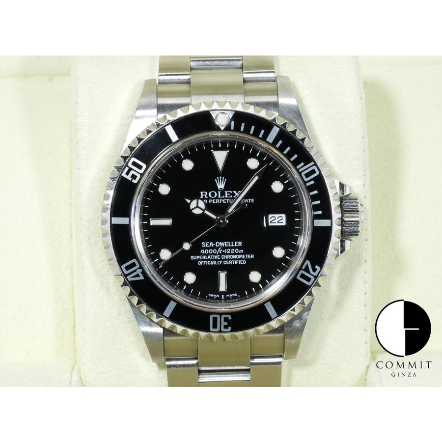 ロレックス シードゥエラー Ref.16600 ステンレススチール ブラック文字盤 | シードゥエラー