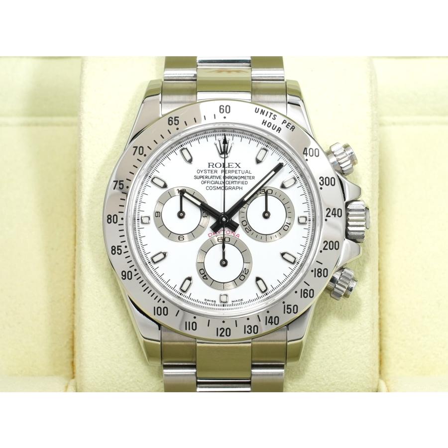 ロレックス デイトナ Ref.116520 ステンレススチール ホワイト文字盤 | コスモグラフ デイトナ | 01