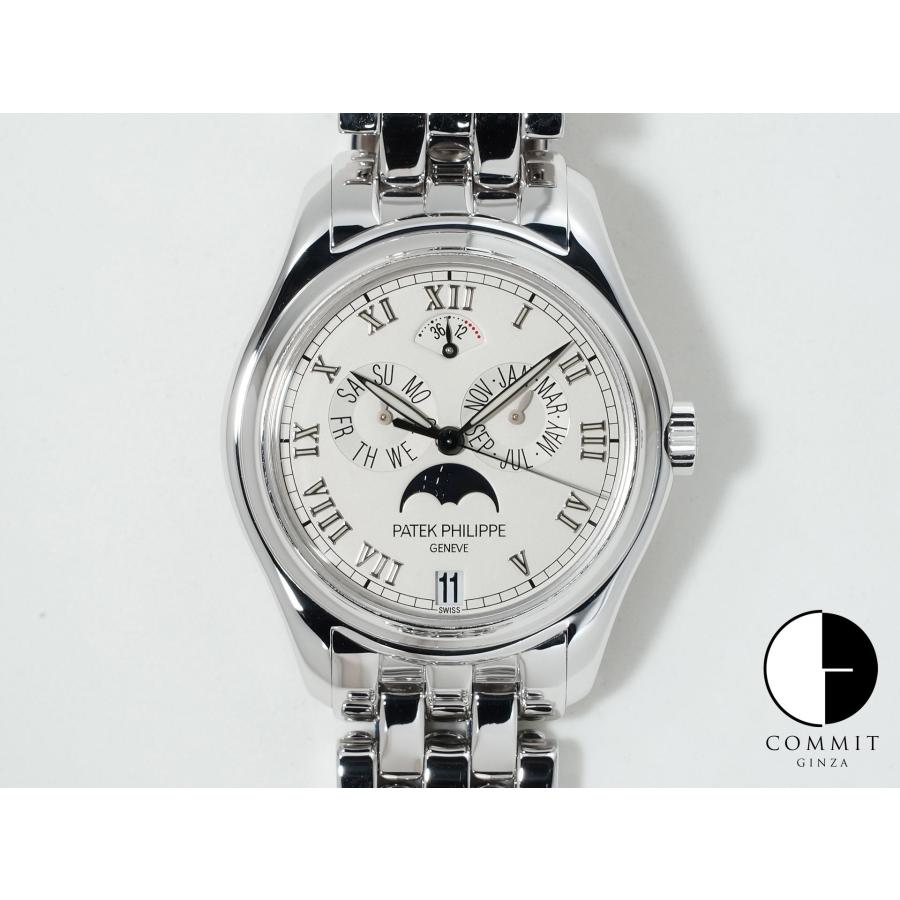 パテックフィリップ アニュアルカレンダー ムーンフェイズ Ref.5036/1G-017 ホワイトゴールド シルバー文字盤 | PATEK PHILIPPE