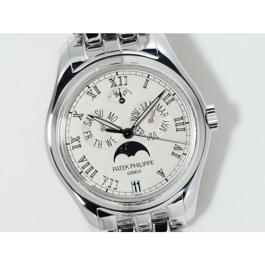 パテックフィリップ アニュアルカレンダー ムーンフェイズ Ref.5036/1G-017 ホワイトゴールド シルバー文字盤 | PATEK PHILIPPE | 02