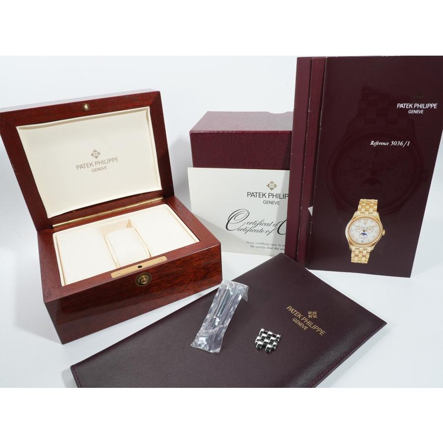 パテックフィリップ アニュアルカレンダー ムーンフェイズ Ref.5036/1G-017 ホワイトゴールド シルバー文字盤 | PATEK PHILIPPE | 09