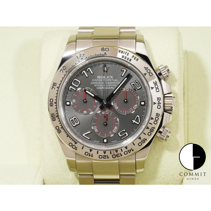 ロレックス デイトナ Ref.116509 18KWG グレーアラビア文字盤 | コスモグラフ デイトナ