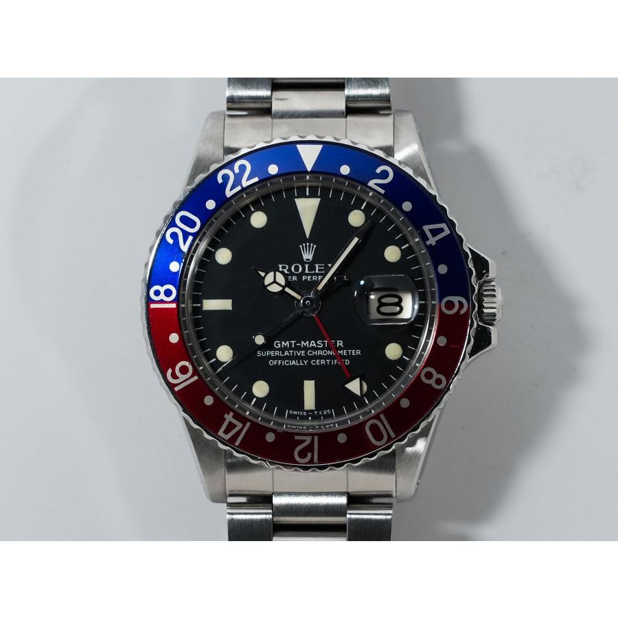 ロレックス GMTマスター Ref.1675 SS ブラック文字盤 | GMTマスター | 01