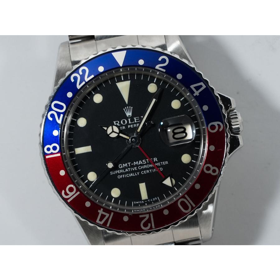 ロレックス GMTマスター Ref.1675 SS ブラック文字盤 | GMTマスター | 02