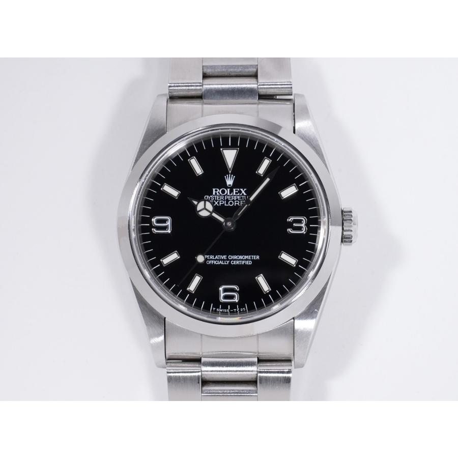 ロレックス エクスプローラーI Ref.14270 ステンレススチール ブラック文字盤 | エクスプローラー（ROLEX） | 01