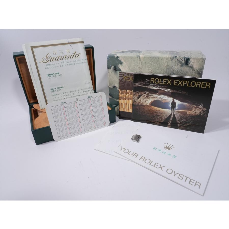 ロレックス エクスプローラーI Ref.14270 ステンレススチール ブラック文字盤 | エクスプローラー（ROLEX） | 09