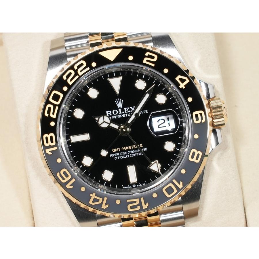 ロレックス GMTマスターII Ref.126713GRNR SS/YG ブラック文字盤 ジュビリーブレスレット | GMTマスター | 02