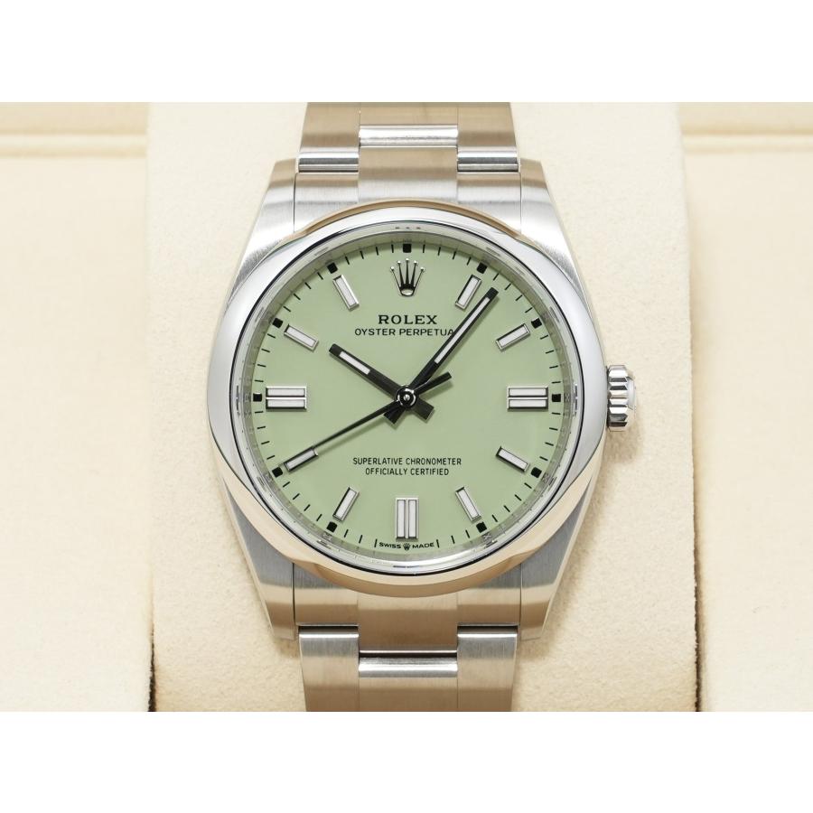 ロレックス オイスターパーペチュアル36 Ref.126000 ステンレススチール ピスタチオ文字盤 | オイスター パーペチュアル | 01