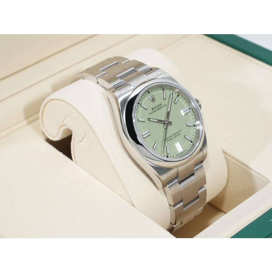 ロレックス オイスターパーペチュアル36 Ref.126000 ステンレススチール ピスタチオ文字盤 | オイスター パーペチュアル | 04