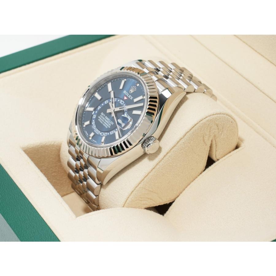ロレックス スカイドゥエラー Ref.326934 ステンレススチール/ホワイトゴールド ブルー文字盤 ジュビリーブレスレット | スカイドゥエラー | 03