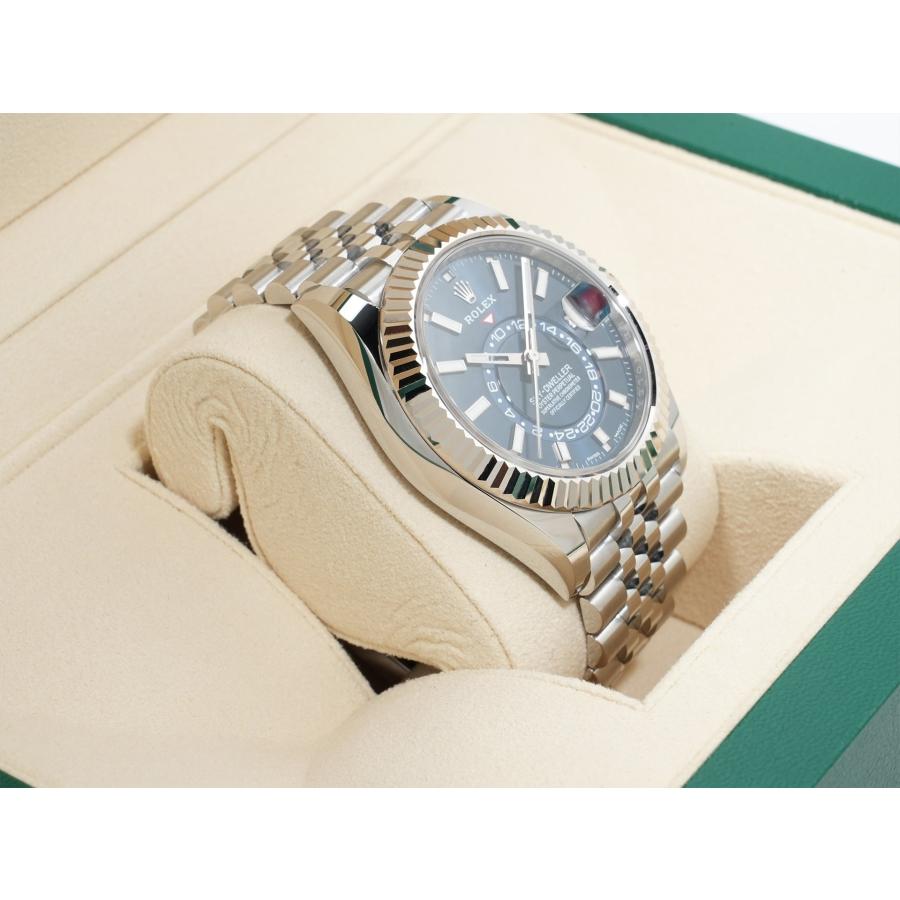 ロレックス スカイドゥエラー Ref.326934 ステンレススチール/ホワイトゴールド ブルー文字盤 ジュビリーブレスレット | スカイドゥエラー | 04