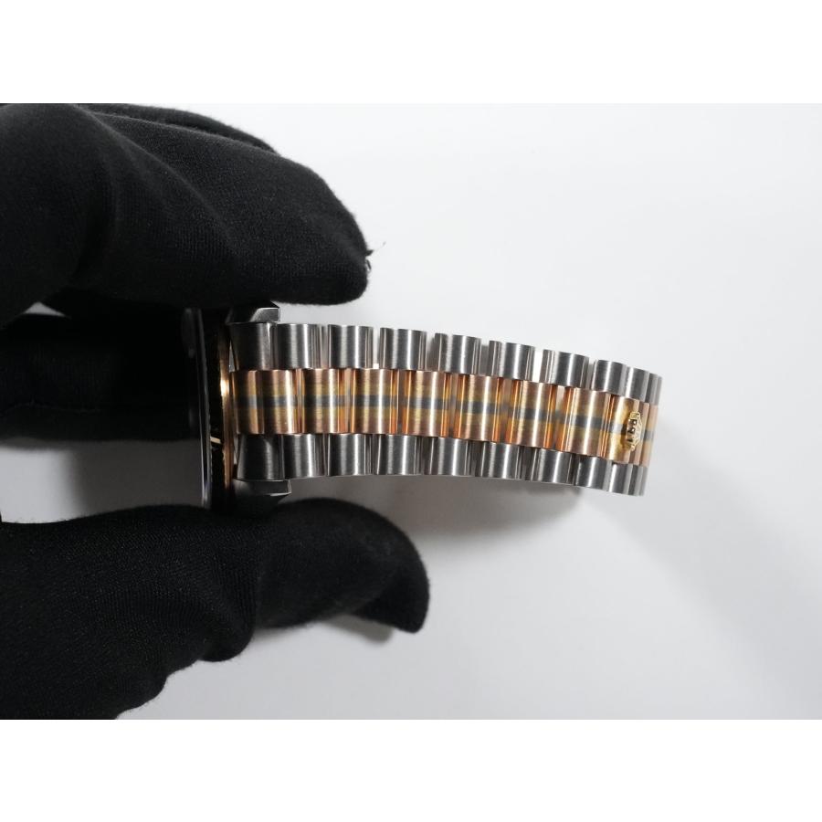 ロレックス デイデイト トリドール Ref.18239BIC WG/RG/YG ブラックシェル x 10Pダイヤ文字盤 | デイデイト | 10