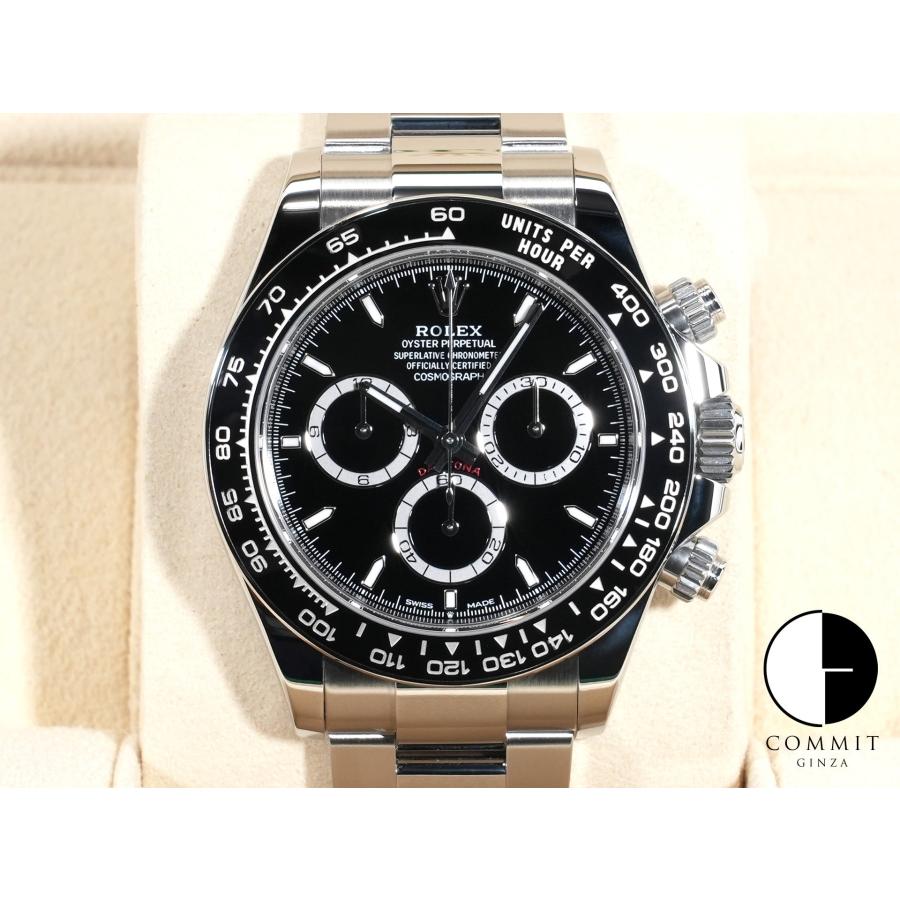 ロレックス デイトナ Ref.126500LN SS ブラック文字盤 | コスモグラフ デイトナ