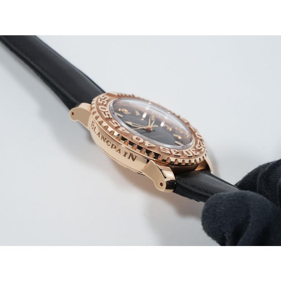 ブランパン フィフティ ファゾムス Ref.2200-3630-63B イエローゴールド ブラック文字盤 | BLANCPAIN | 04