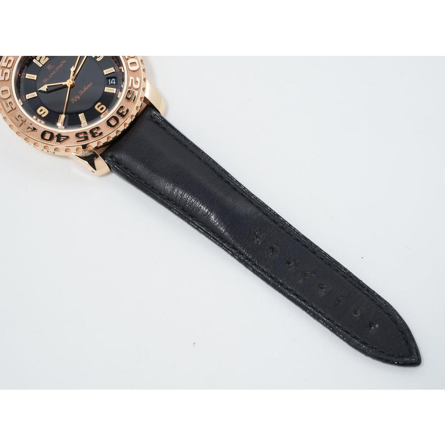 ブランパン フィフティ ファゾムス Ref.2200-3630-63B イエローゴールド ブラック文字盤 | BLANCPAIN | 09