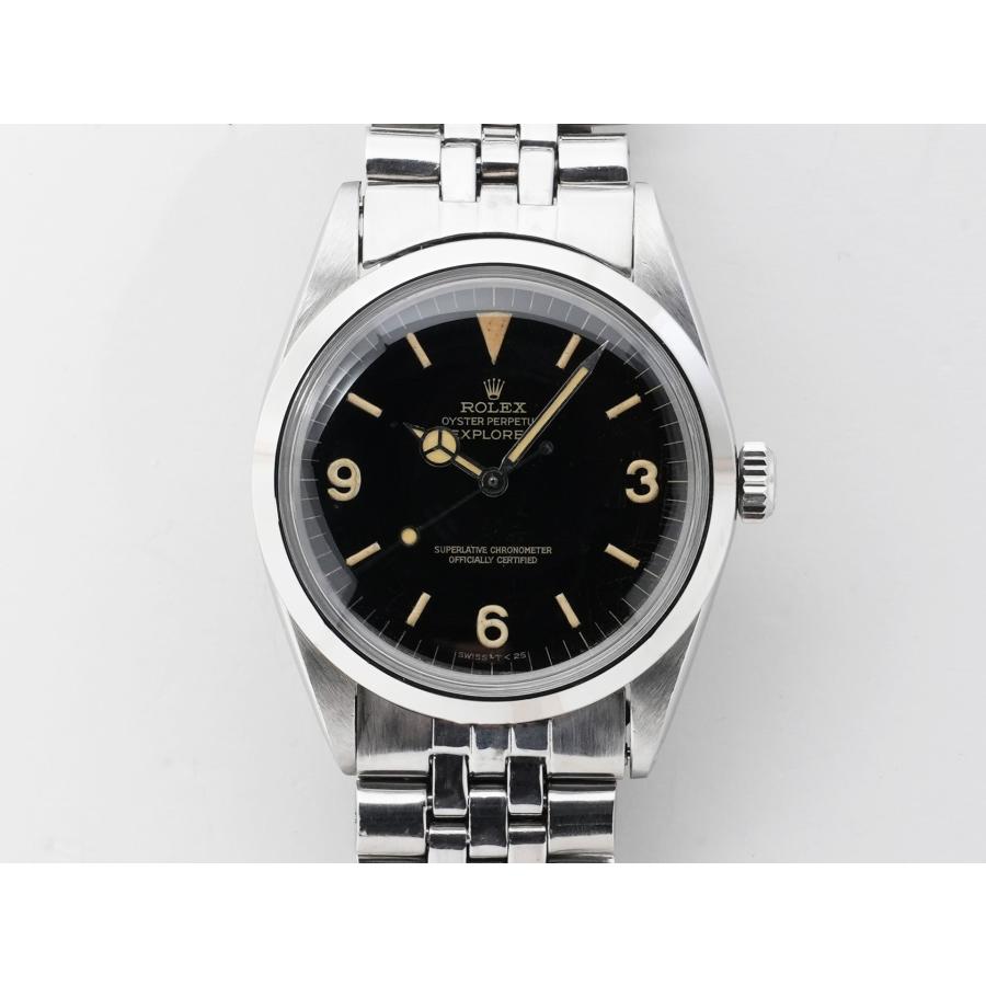 ロレックス エクスプローラーI Ref.1016 ステンレススチール ブラック文字盤 | エクスプローラー（ROLEX） | 01