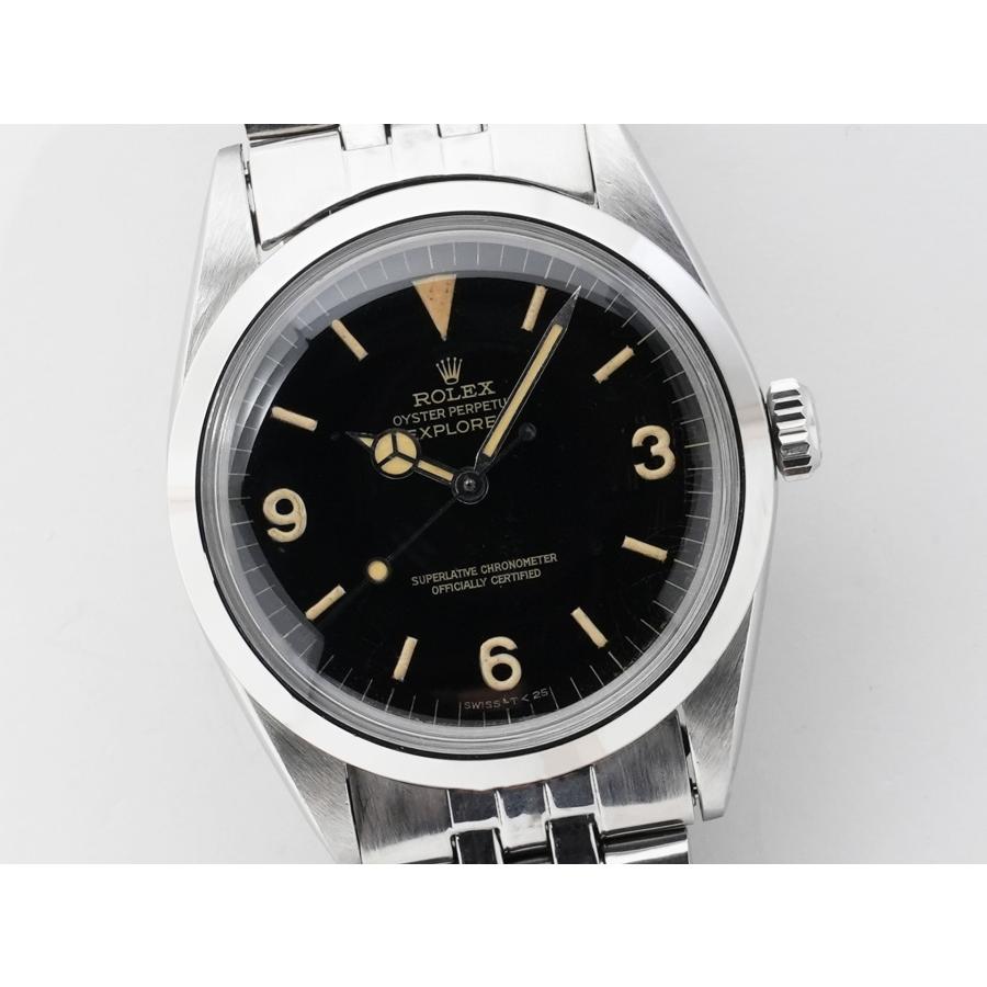 ロレックス エクスプローラーI Ref.1016 ステンレススチール ブラック文字盤 | エクスプローラー（ROLEX） | 02