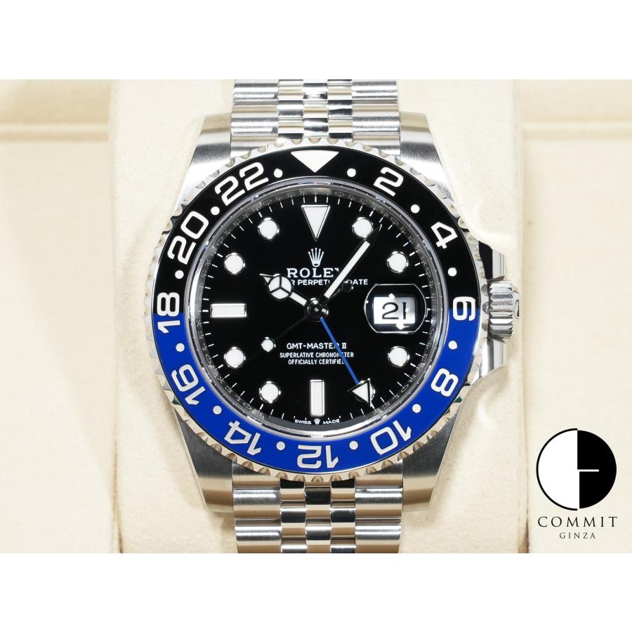 ロレックス GMTマスターII Ref.126710BLNR ステンレススチール ブラック文字盤 ジュビリーブレスレット | GMTマスター