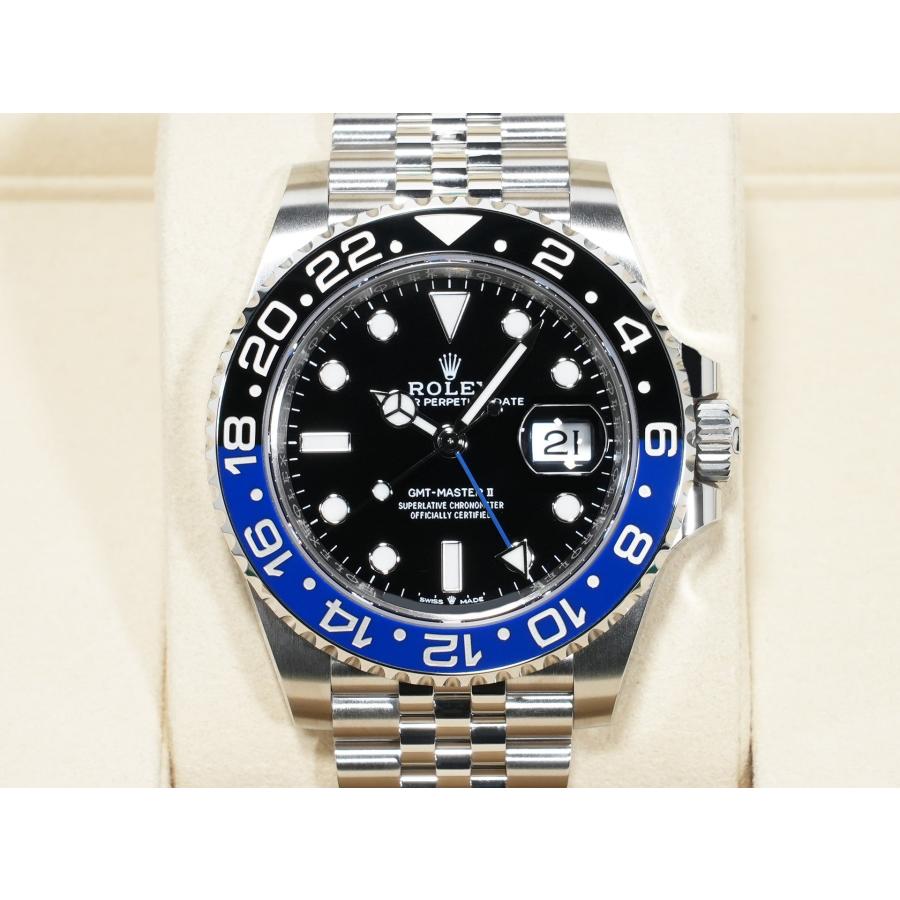 ロレックス GMTマスターII Ref.126710BLNR ステンレススチール ブラック文字盤 ジュビリーブレスレット | GMTマスター | 01