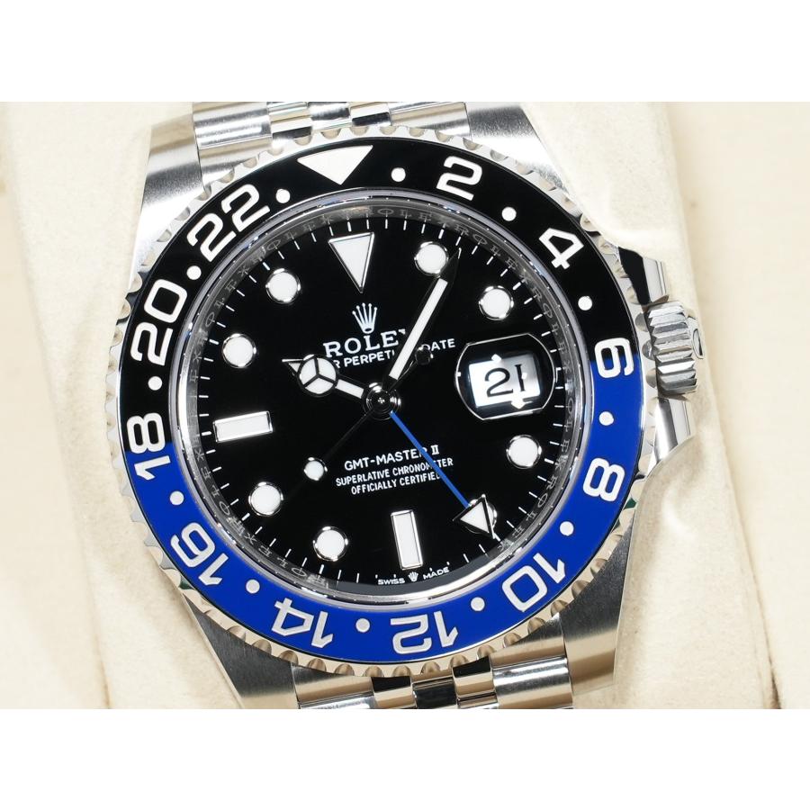 ロレックス GMTマスターII Ref.126710BLNR ステンレススチール ブラック文字盤 ジュビリーブレスレット | GMTマスター | 02