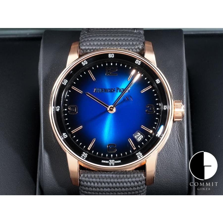 オーデマピゲ CODE 11.59 バイ オーデマ ピゲ Ref.15210OR.OO.A002KB.03 18KPG スモークブルーラッカー文字盤 | AUDEMARS PIGUET