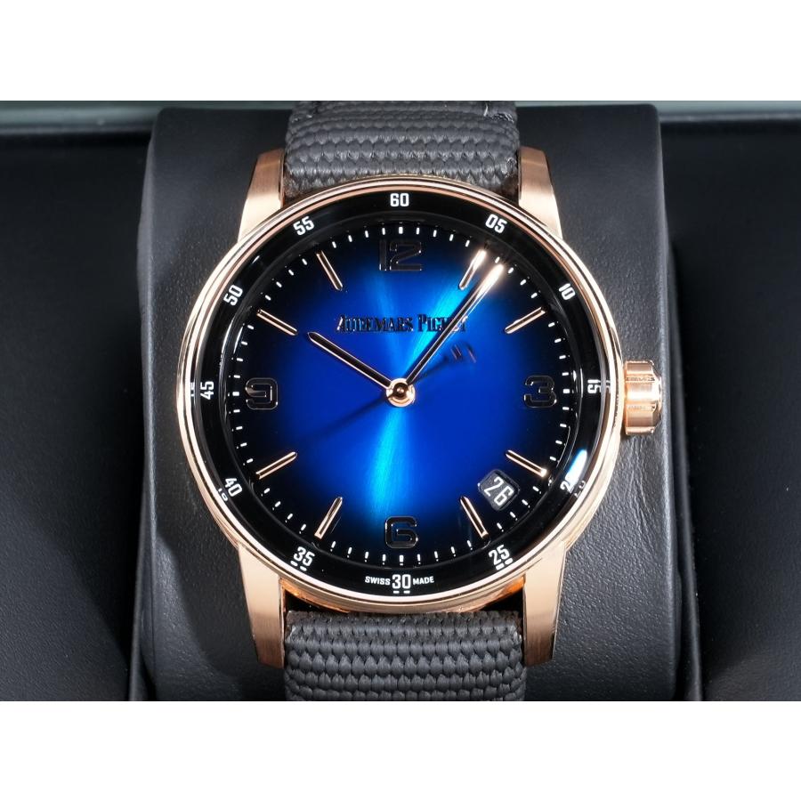 オーデマピゲ CODE 11.59 バイ オーデマ ピゲ Ref.15210OR.OO.A002KB.03 18KPG スモークブルーラッカー文字盤 | AUDEMARS PIGUET | 01