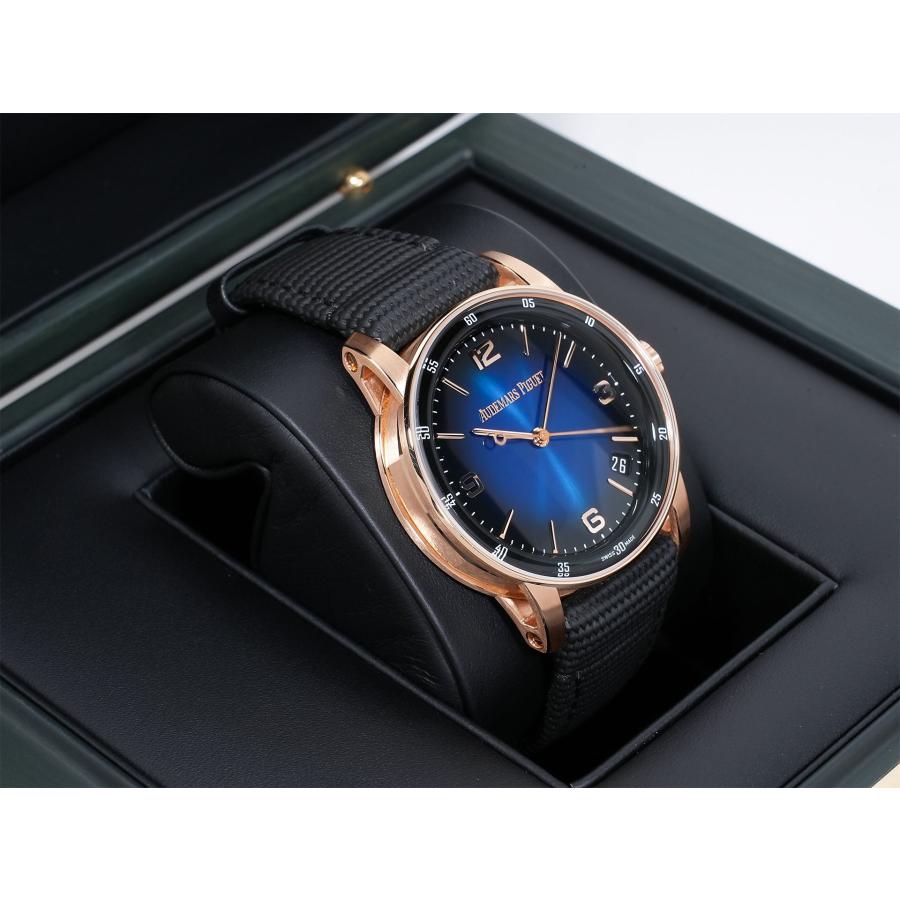 オーデマピゲ CODE 11.59 バイ オーデマ ピゲ Ref.15210OR.OO.A002KB.03 18KPG スモークブルーラッカー文字盤 | AUDEMARS PIGUET | 04