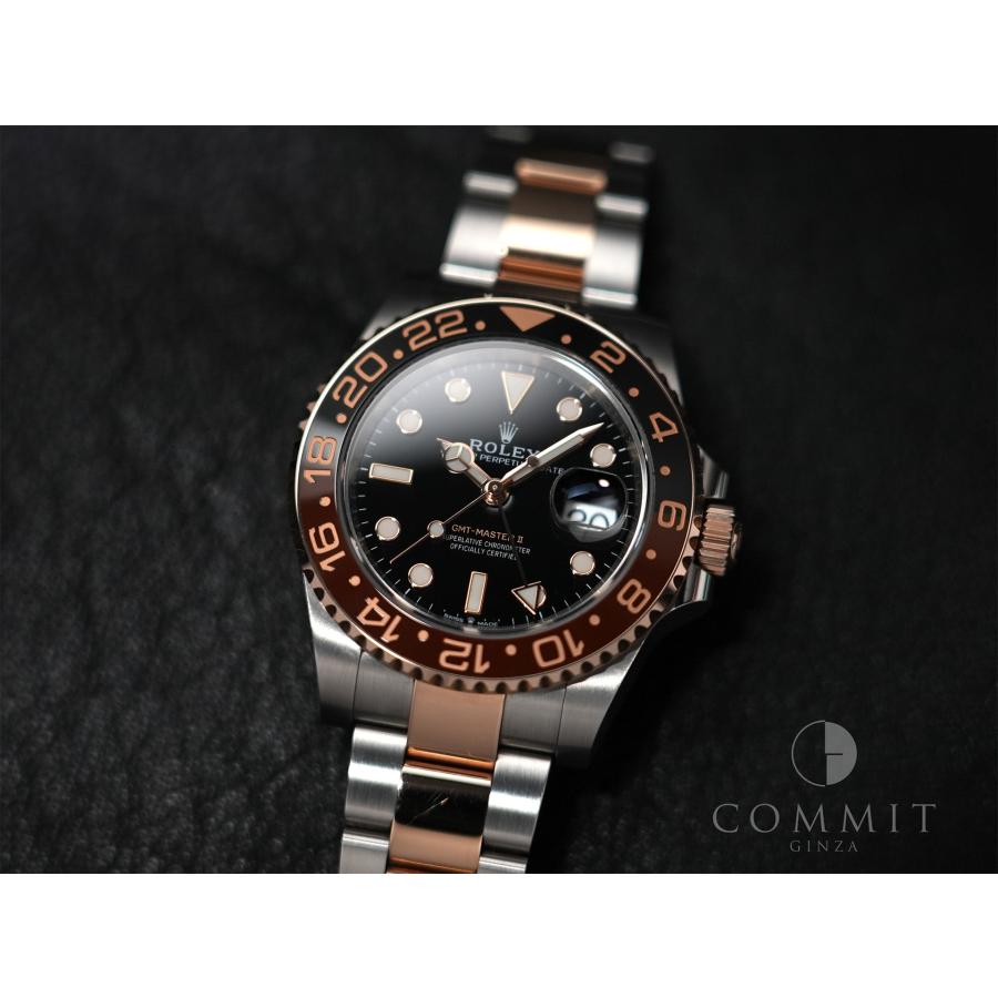 ロレックス GMTマスターII Ref.126711CHNR SS/ERG ブラック文字盤 オイスターブレスレット | GMTマスター | 10
