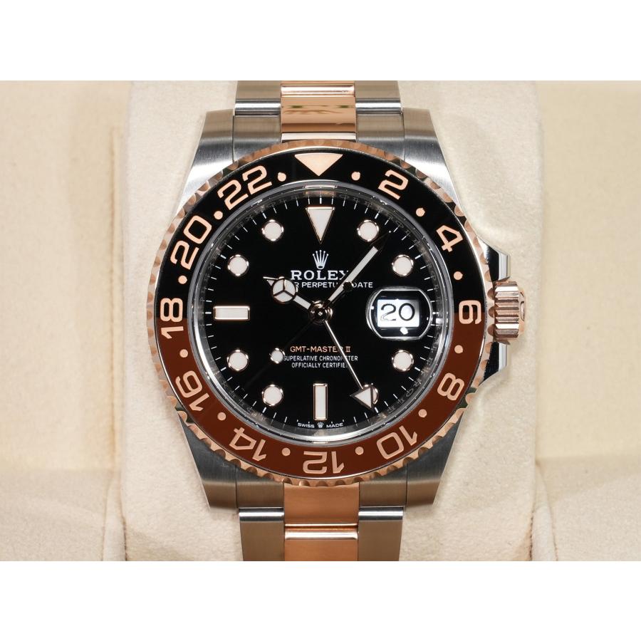 ロレックス GMTマスターII Ref.126711CHNR SS/ERG ブラック文字盤 オイスターブレスレット | GMTマスター | 01