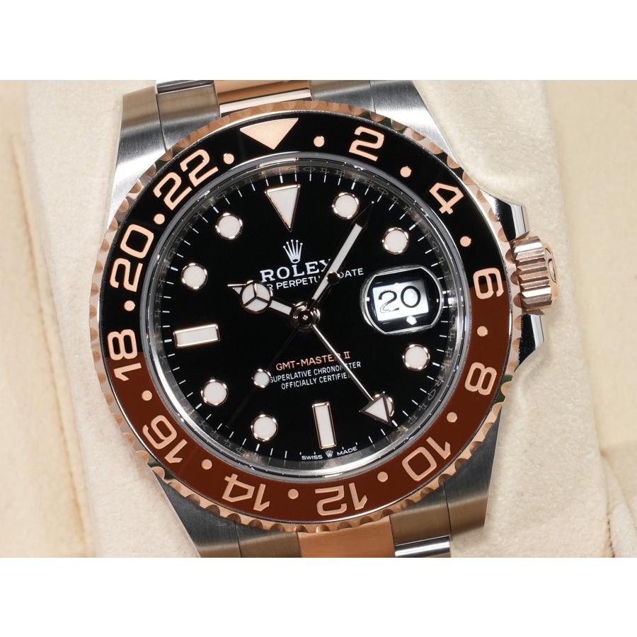ロレックス GMTマスターII Ref.126711CHNR SS/ERG ブラック文字盤 オイスターブレスレット | GMTマスター | 02
