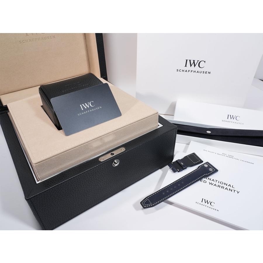 IWC ビッグ パイロットウォッチ パーペチュアルカレンダー Ref.IW503605 ステンレススチール ブルー文字盤 | IWC SCHAFFHAUSEN | 12