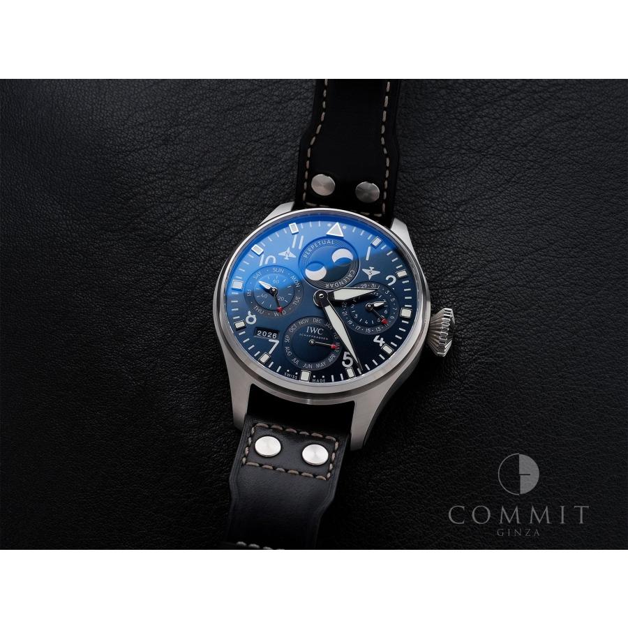 IWC ビッグ パイロットウォッチ パーペチュアルカレンダー Ref.IW503605 ステンレススチール ブルー文字盤 | IWC SCHAFFHAUSEN | 13
