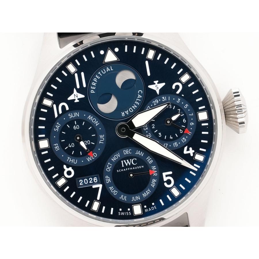 IWC ビッグ パイロットウォッチ パーペチュアルカレンダー Ref.IW503605 ステンレススチール ブルー文字盤 | IWC SCHAFFHAUSEN | 02
